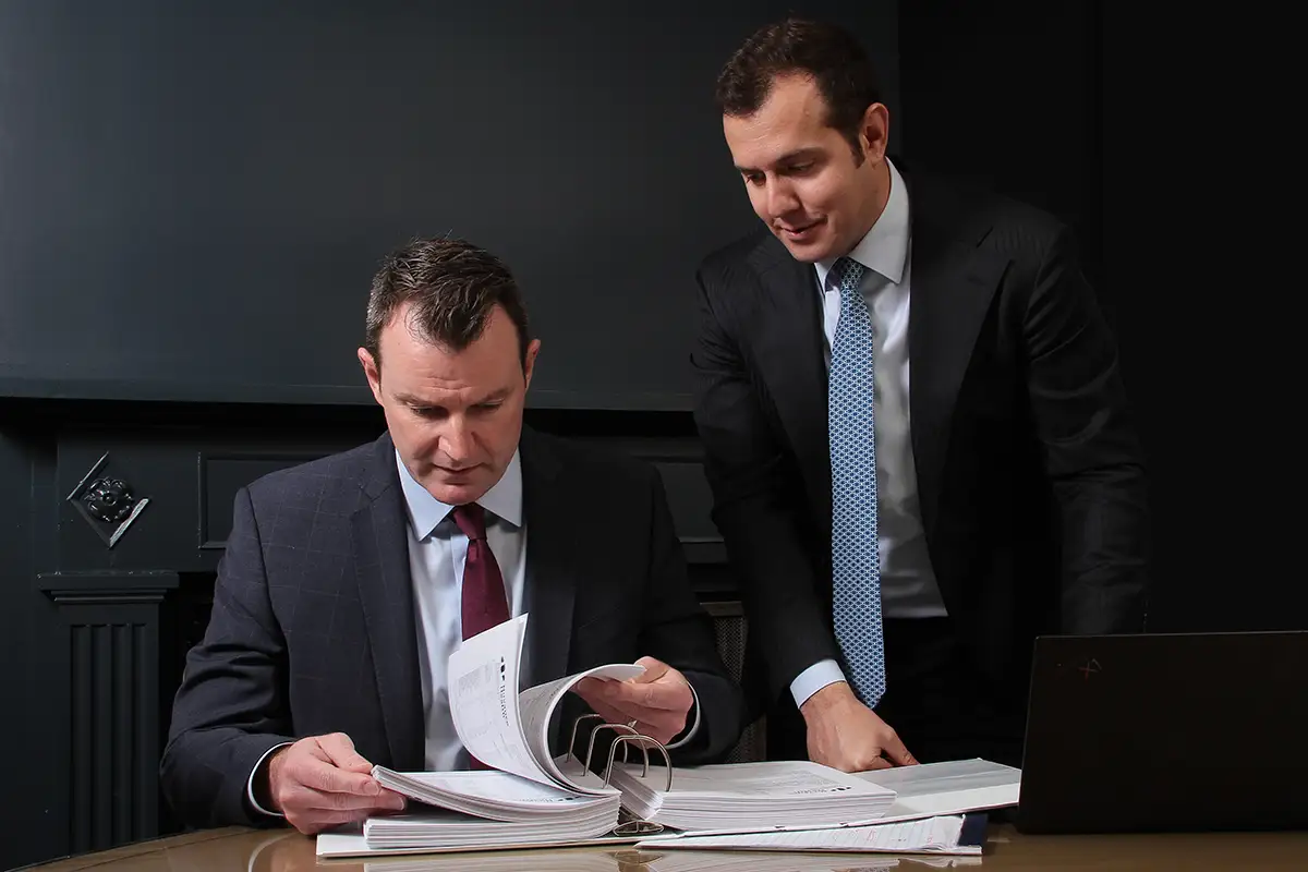 John DeGasperis, Esq. and Keith Clarke, Esq.